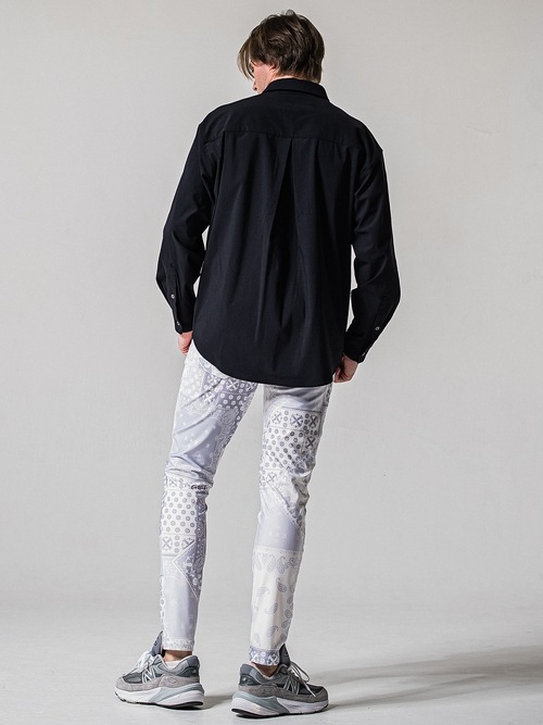 (ͽ���ʡ�2��3������ͽ��/39TH RESOUND CLOTHING���ꥵ����ɥ���������/NYLON jack shirts/BLACK