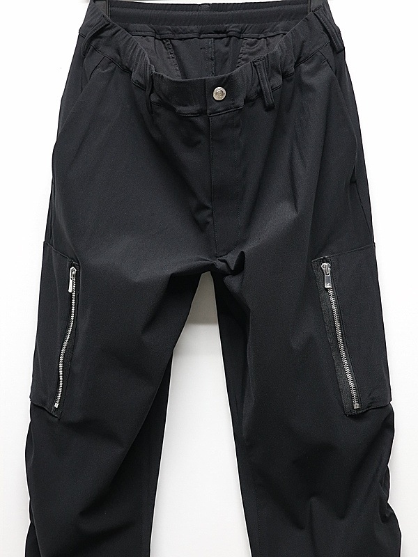 RESOUND CLOTHING���ꥵ����ɥ���������/SEMI LOOSE FIT DAVID NYLON CARGO PANTS/BLACK