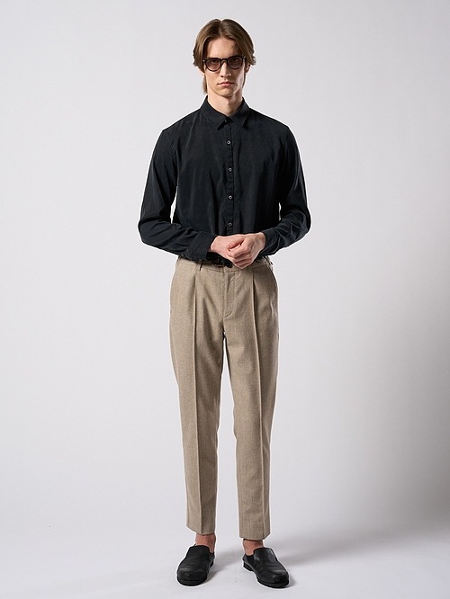 (ͽ���ʡ�8��9������ͽ��/wjk�����֥른��������/cupuro fibril dress shirt/fade black