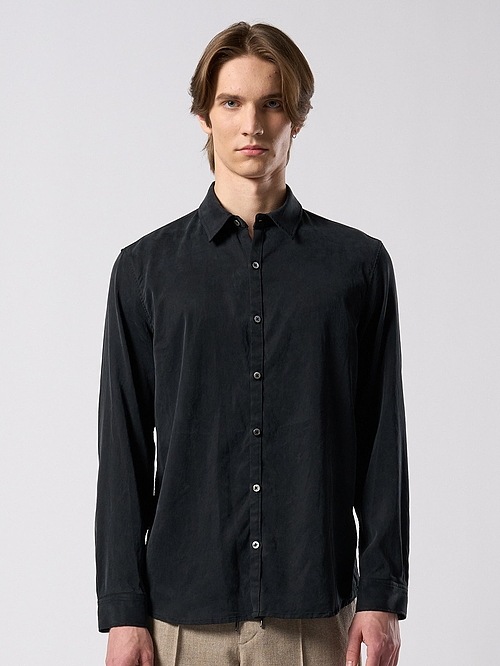 (ͽ���ʡ�8��9������ͽ��/wjk�����֥른��������/cupuro fibril dress shirt/fade black