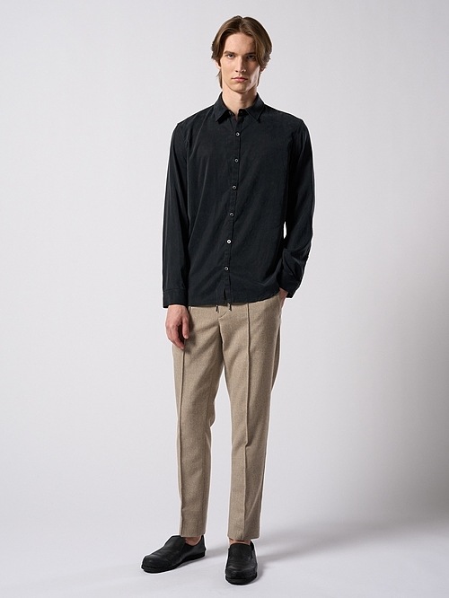(ͽ���ʡ�8��9������ͽ��/wjk�����֥른��������/cupuro fibril dress shirt/fade black