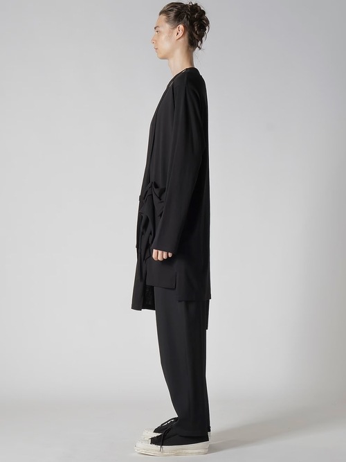 SALE30%OFF/Yohji Yamamoto襦ޥ/եåC/LIлŷ Хդ餷Ĺµ/BLACK