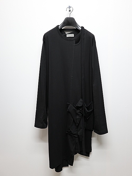 SALE30%OFF/Yohji Yamamoto襦ޥ/եåC/LIлŷ Хդ餷Ĺµ/BLACK