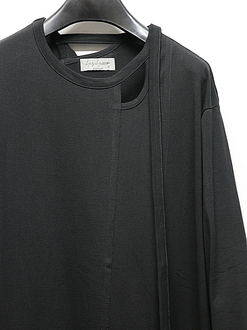 SALE30%OFF/Yohji Yamamoto襦ޥ/եåC/LIлŷ Хդ餷Ĺµ/BLACK