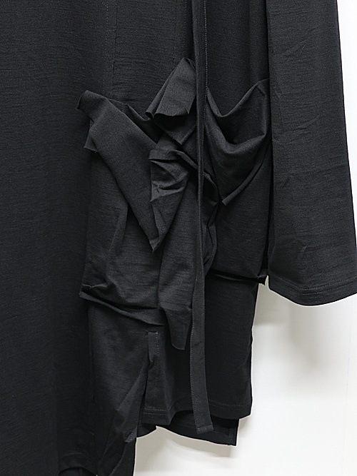 SALE30%OFF/Yohji Yamamoto襦ޥ/եåC/LIлŷ Хդ餷Ĺµ/BLACK