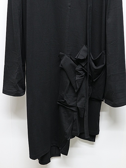 SALE30%OFF/Yohji Yamamoto襦ޥ/եåC/LIлŷ Хդ餷Ĺµ/BLACK