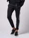 �㴰���wjk�����֥른��������/line track pants/black �� white