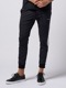 �㴰���wjk�����֥른��������/line track pants/black �� white