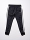 �㴰���wjk�����֥른��������/line track pants/black �� white