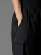 Ground Y饦ɥ磻/W/GABARDINE 3D HALF POCKET PANTS/BLACK.