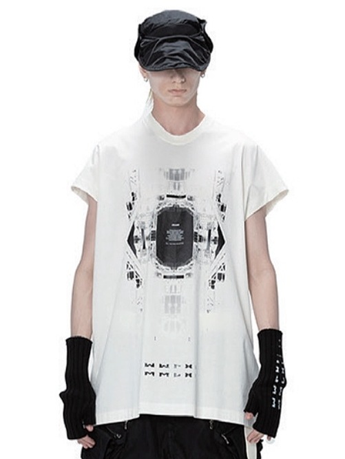 JULIUS����ꥦ��/COTTON SZ JERSEY CUT & SEWN3/OFF WHITE.