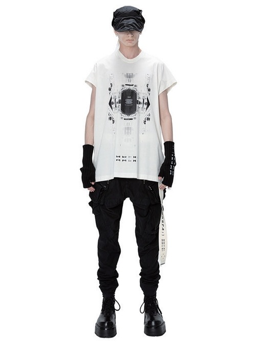 JULIUS����ꥦ��/COTTON SZ JERSEY CUT & SEWN3/OFF WHITE.