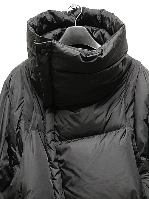 nude:masahiko maruyama ̡:ޥҥޥ/Nylon Taffeta (Water Repellent) DOWN JACKET (DETACHABLE SLEEVE)/Black