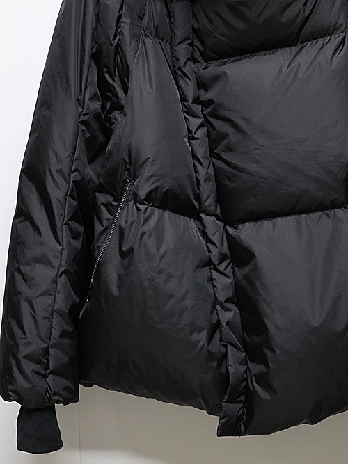 nude:masahiko maruyama ̡:ޥҥޥ/Nylon Taffeta (Water Repellent) DOWN JACKET (DETACHABLE SLEEVE)/Black