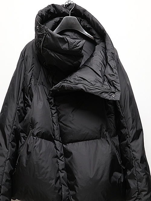 nude:masahiko maruyama ̡:ޥҥޥ/Nylon Taffeta (Water Repellent) DOWN JACKET (DETACHABLE SLEEVE)/Black