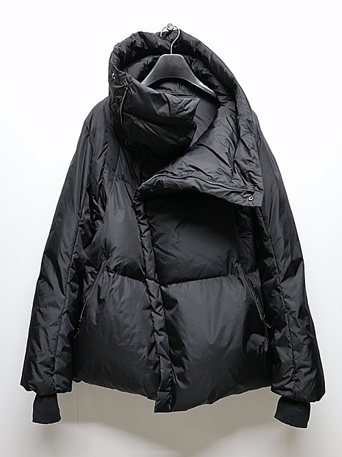 nude:masahiko maruyama ̡:ޥҥޥ/Nylon Taffeta (Water Repellent) DOWN JACKET (DETACHABLE SLEEVE)/Black