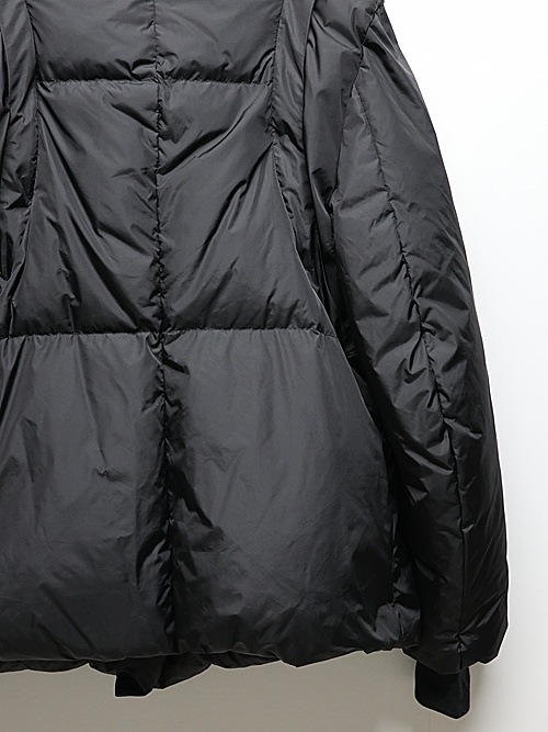 nude:masahiko maruyama ̡:ޥҥޥ/Nylon Taffeta (Water Repellent) DOWN JACKET (DETACHABLE SLEEVE)/Black