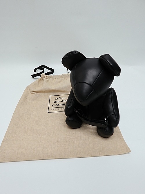 Maison MIHARA YASUHIRO/Bear hug bag-BLK