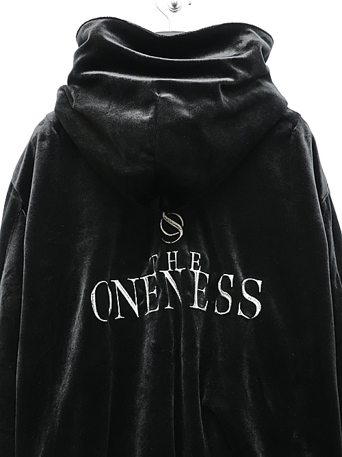 �㴰���THE ONENESS�������ͥ�/ECO Fur Hoodie/Black