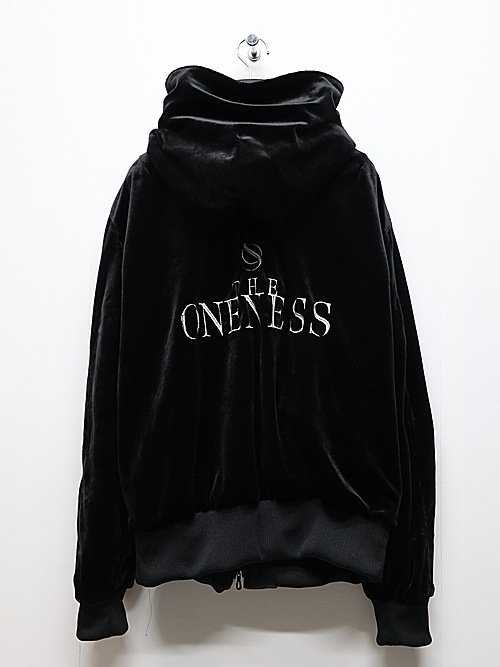 �㴰���THE ONENESS�������ͥ�/ECO Fur Hoodie/Black