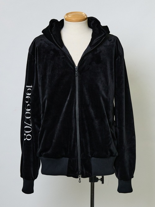 �㴰���THE ONENESS�������ͥ�/ECO Fur Hoodie/Black