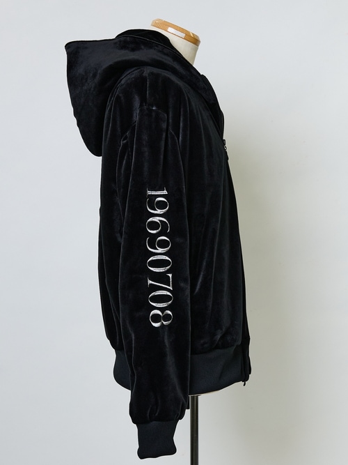 �㴰���THE ONENESS�������ͥ�/ECO Fur Hoodie/Black