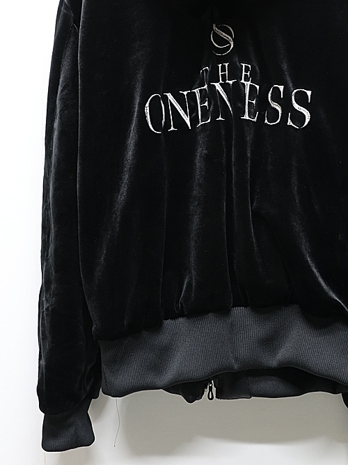 �㴰���THE ONENESS�������ͥ�/ECO Fur Hoodie/Black