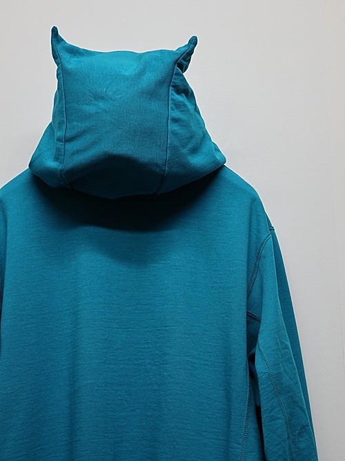 LAD MUSICIAN����å� �ߥ塼�������/24G L/B CLOTH P/O HOODIE/CERULEAN BLUE