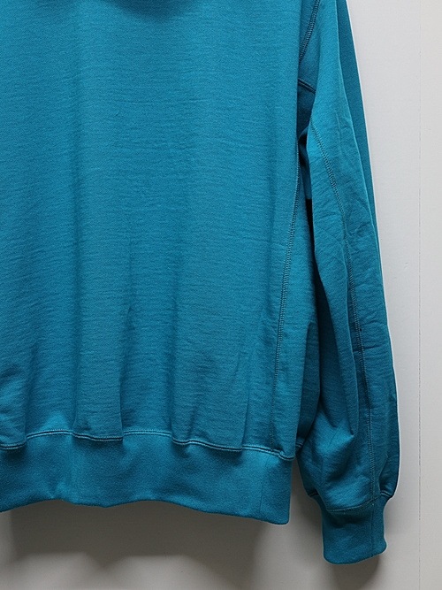 LAD MUSICIAN����å� �ߥ塼�������/24G L/B CLOTH P/O HOODIE/CERULEAN BLUE