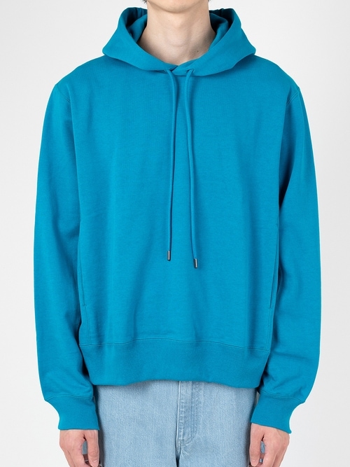 LAD MUSICIAN����å� �ߥ塼�������/24G L/B CLOTH P/O HOODIE/CERULEAN BLUE