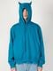 LAD MUSICIAN����å� �ߥ塼�������/24G L/B CLOTH P/O HOODIE/CERULEAN BLUE
