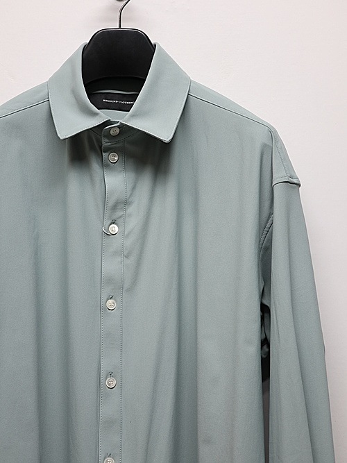 RESOUND CLOTHING���ꥵ����ɥ���������/NYLON jack shirts/AQUA