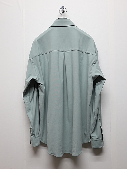 RESOUND CLOTHING���ꥵ����ɥ���������/NYLON jack shirts/AQUA