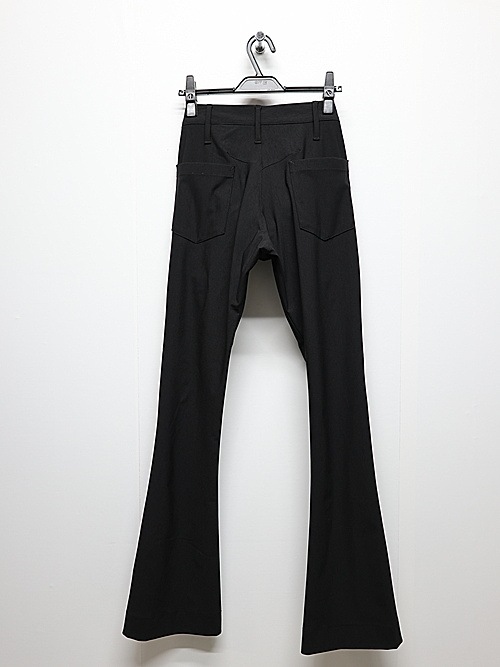 (ͽ���ʡ�4��5������ͽ��/kiryuyrik������奦����奦/High Tension Jersey Flare Skinny Slacks/Black