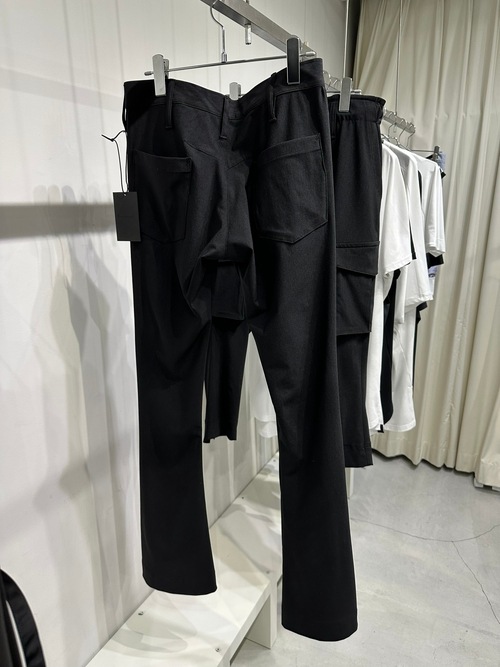 (ͽ���ʡ�4��5������ͽ��/kiryuyrik������奦����奦/High Tension Jersey Flare Skinny Slacks/Black
