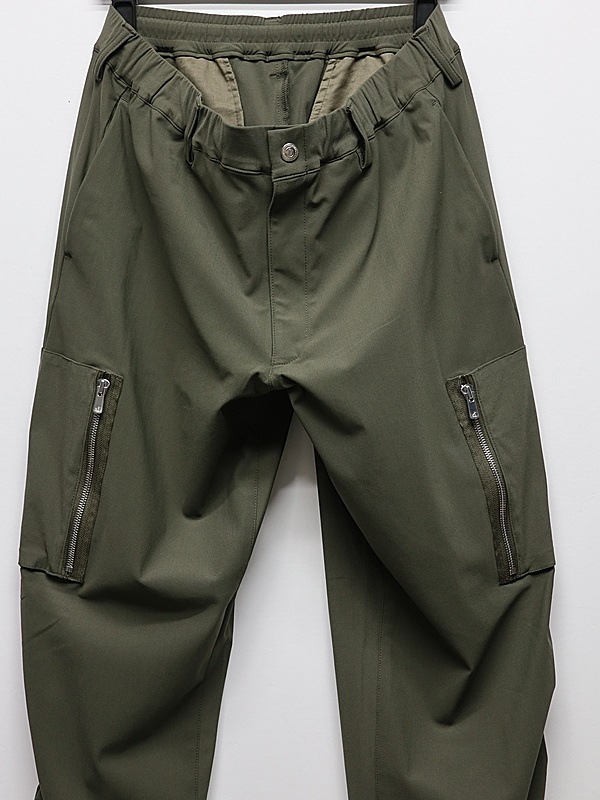 RESOUND CLOTHING���ꥵ����ɥ���������/SEMI LOOSE FIT DAVID NYLON CARGO PANTS/KHAKI