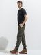 (ͽ���ʡ�6��7������ͽ��/40TH RESOUND CLOTHING���ꥵ����ɥ���������/SEMI LOOSE FIT DAVID NYLON CARGO PANTS/KHAKI