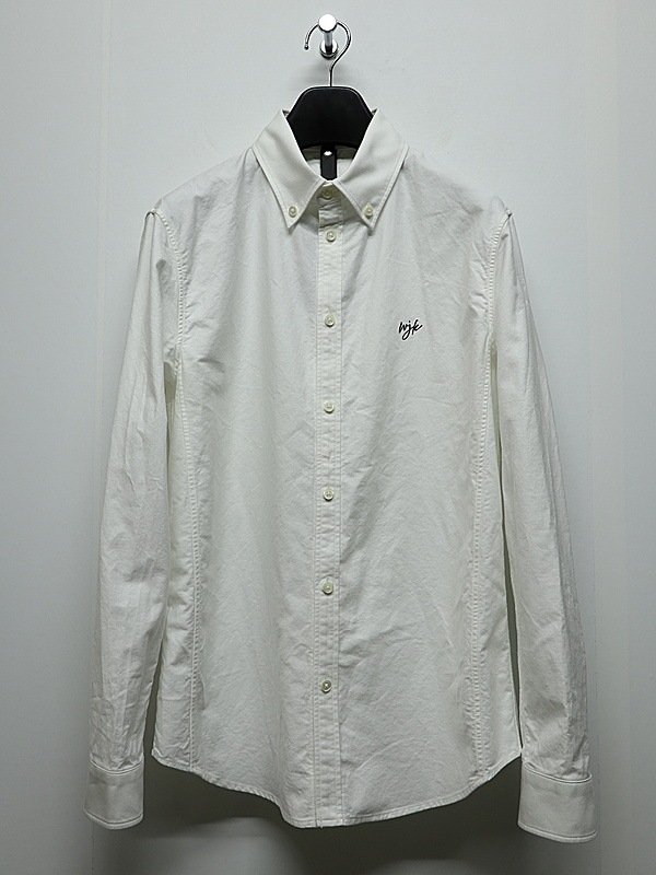 wjk�����֥른��������/classic B.D shirt/white