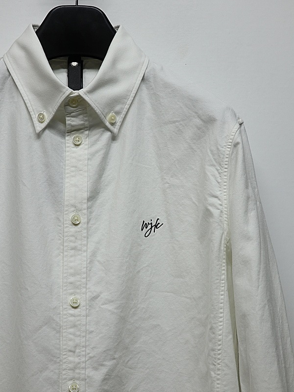 wjk�����֥른��������/classic B.D shirt/white