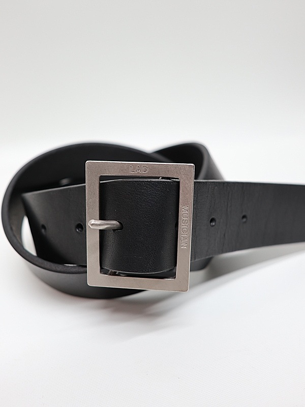 LAD MUSICIAN����å� �ߥ塼�������/BELT DIAGONAL BUCKLE/BLACK��SILVER