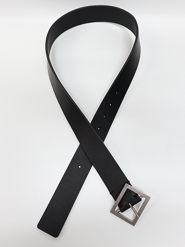 LAD MUSICIAN����å� �ߥ塼�������/BELT DIAGONAL BUCKLE/BLACK��SILVER