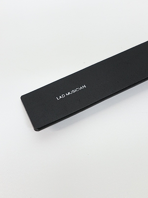 LAD MUSICIAN����å� �ߥ塼�������/BELT DIAGONAL BUCKLE/BLACK��SILVER