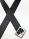 LAD MUSICIAN����å� �ߥ塼�������/BELT DIAGONAL BUCKLE/BLACK��SILVER