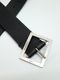 LAD MUSICIAN����å� �ߥ塼�������/BELT DIAGONAL BUCKLE/BLACK��SILVER