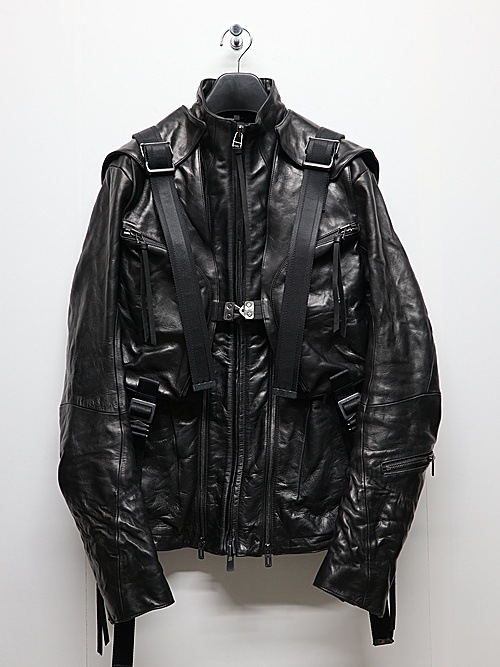 �㴰���D.HYGEN���ǥ����ϥ�����/�ۡ����쥶���٥��ȥ����å��ɥ��㥱�å�/BLACK