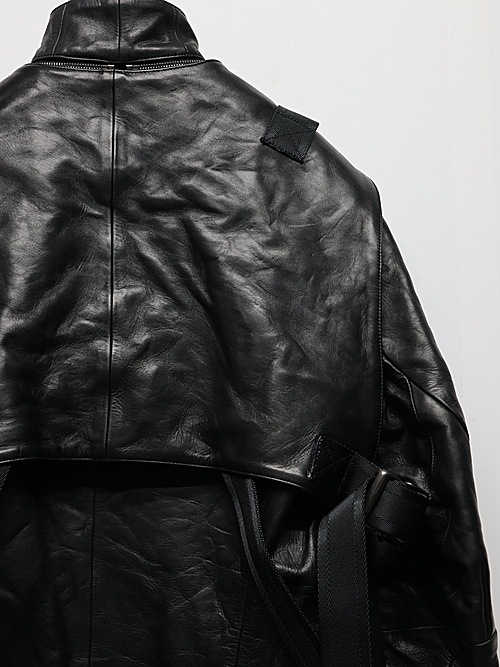 �㴰���D.HYGEN���ǥ����ϥ�����/�ۡ����쥶���٥��ȥ����å��ɥ��㥱�å�/BLACK