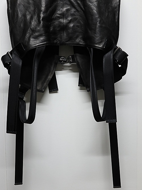�㴰���D.HYGEN���ǥ����ϥ�����/�ۡ����쥶���٥��ȥ����å��ɥ��㥱�å�/BLACK