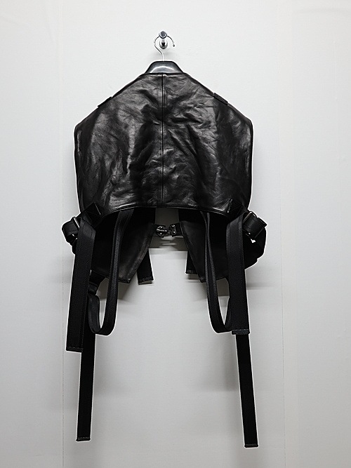 �㴰���D.HYGEN���ǥ����ϥ�����/�ۡ����쥶���٥��ȥ����å��ɥ��㥱�å�/BLACK