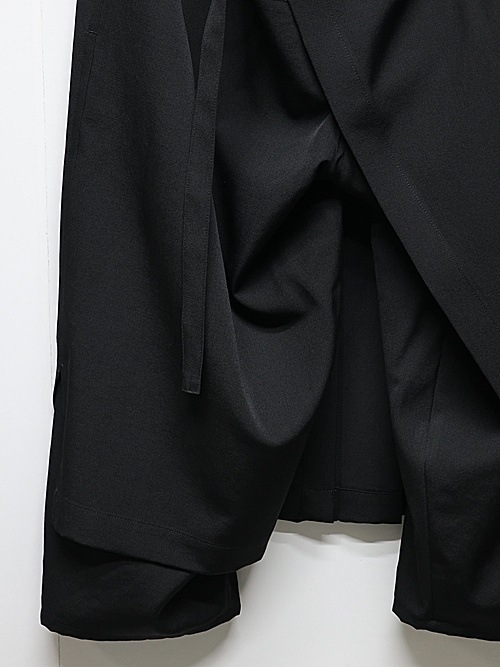 Yohji Yamamoto���襦����ޥ��/���葉��С����֥�åץѥ��/BLACK