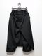 Yohji Yamamoto���襦����ޥ��/���葉��С����֥�åץѥ��/BLACK